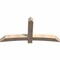 Ekena Millwork Bellingham Smooth Timber Gable Bracket, Douglas Fir, 72"W x 36"H x 5 1/2"D x 5 1/2"F, 12/12 Pitch GBW072X36X0606BEL00SDF - alternate 3